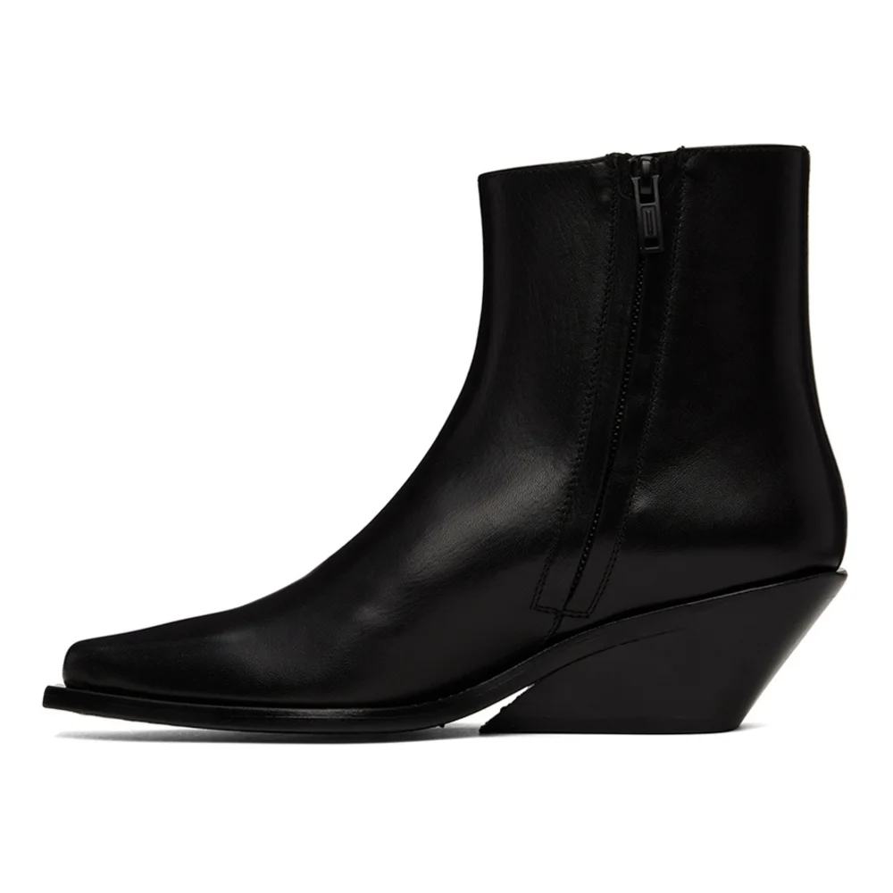 ANN Demeulemeester Henrik black boots size 45 BNWT